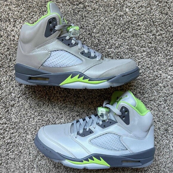 Nike Air Jordan 5 Retro Green Bean Size 8 Men's - Picture 1 of 8